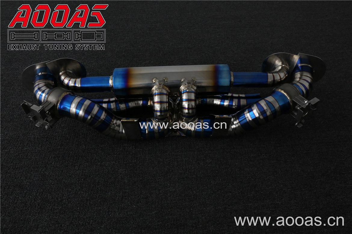 Porsche 992  Titanium / Valvetronic Muffler System